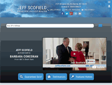 Tablet Screenshot of jeffscofield.com